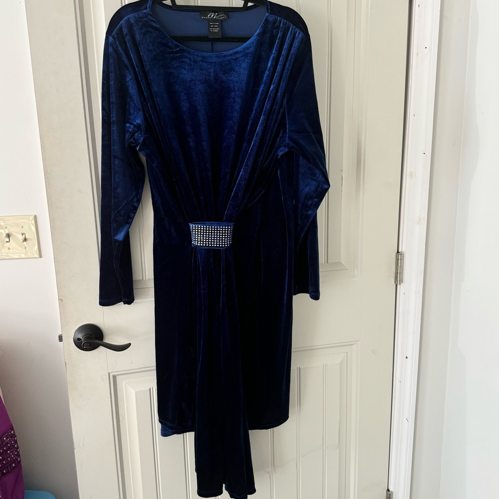 Midnight Velvet Dress